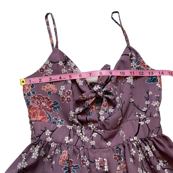 Soprano Purple Floral Dress - Picture 7 of 11